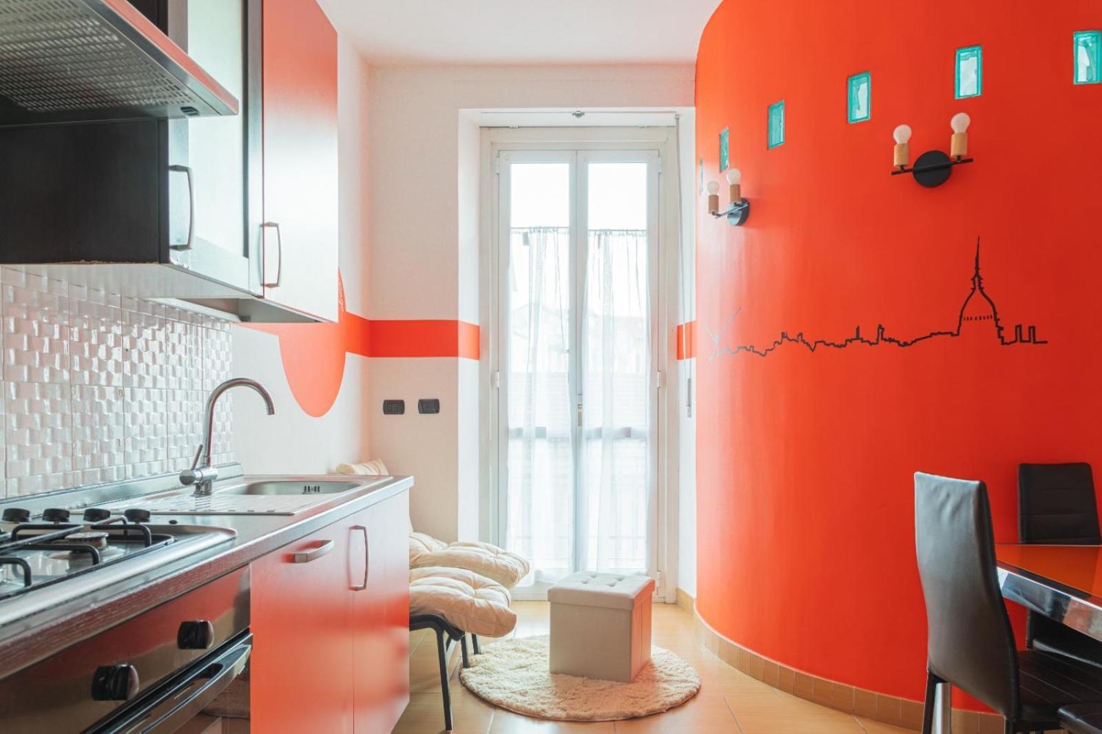 Equipped Apt Near To Parco Dora Torino Esterno foto
